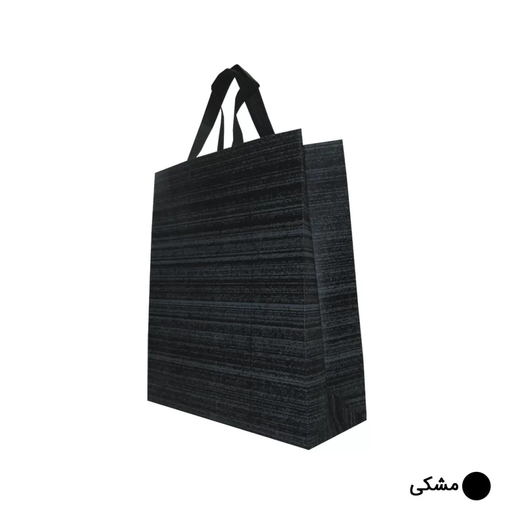 ساک دستی آماده پارچه ای سوزنی راک سایز 31 در 36